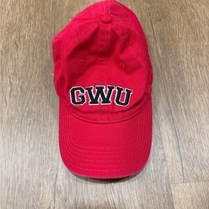 Red GWU Baseball Cap